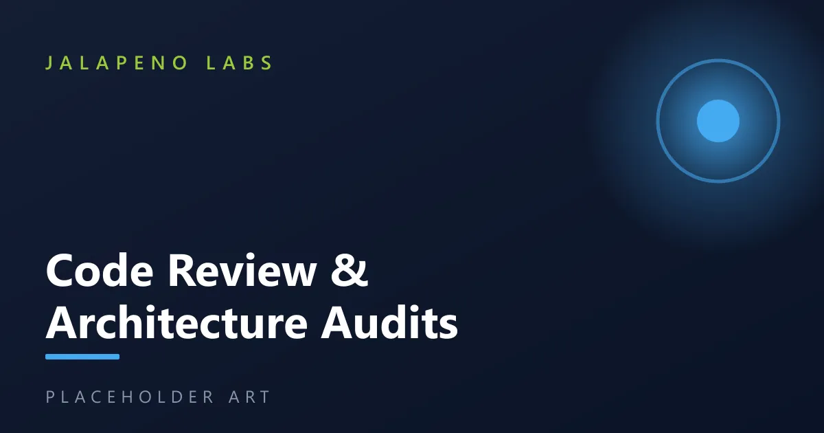 Code Review & Architecture Audits artwork