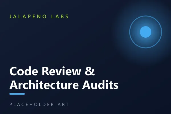 Code Review & Architecture Audits artwork